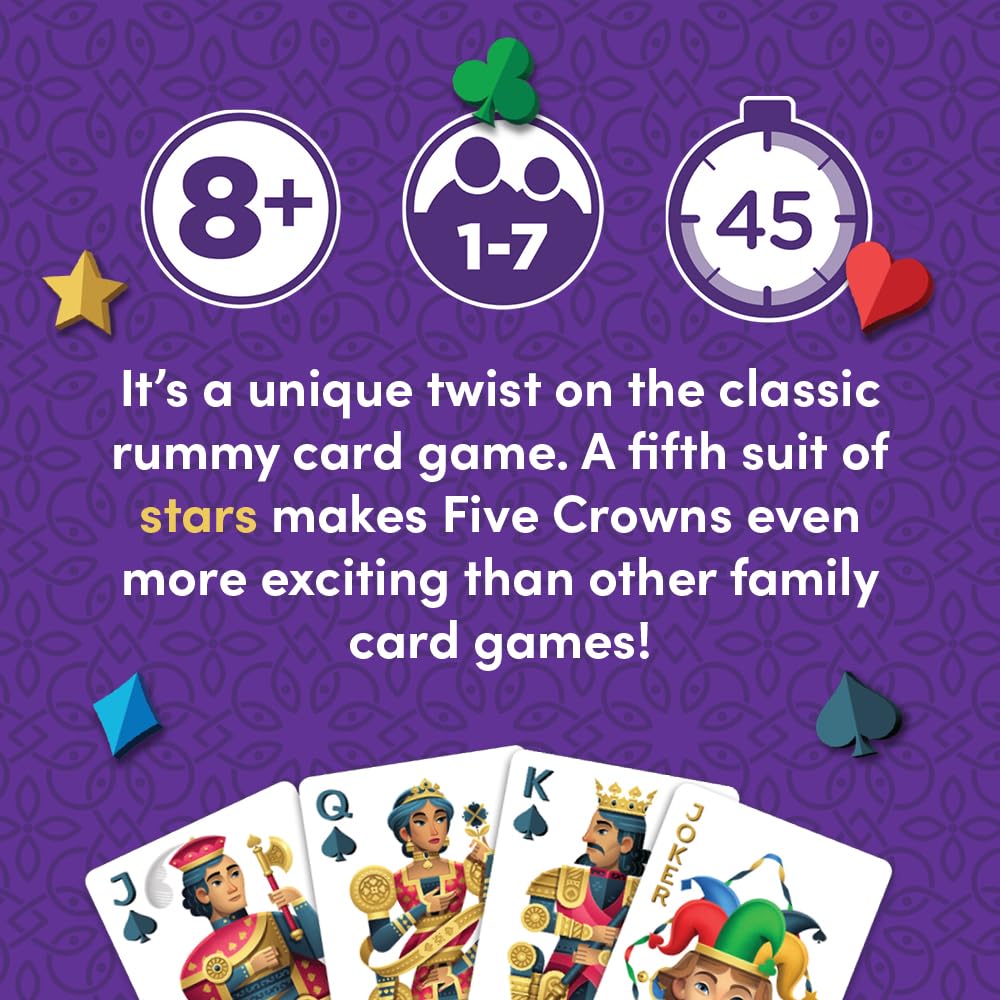 Crown Wild: 5-Suited Rummy Game - DOKUTRONIX