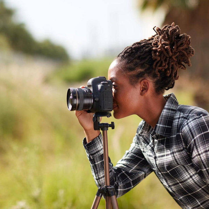 UltraLite 50 Tripod & Bag - Sleek Black/Brown - DOKUTRONIX