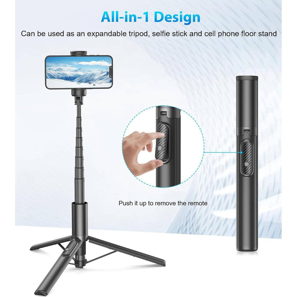 SnapPro 60 Tripod & Selfie Stick Combo - DOKUTRONIX