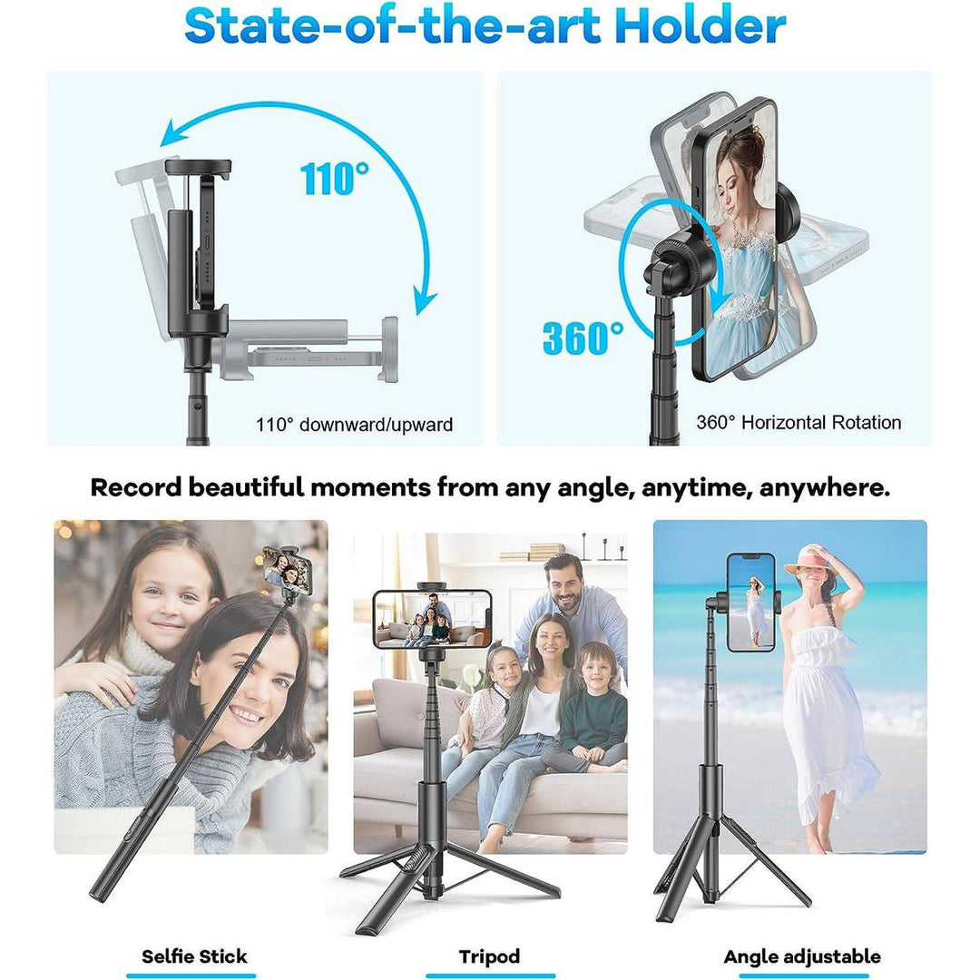 SnapPro 60 Tripod & Selfie Stick Combo - DOKUTRONIX