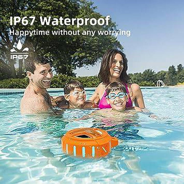 StreamLamp Shower Speaker - Orange - DOKUTRONIX