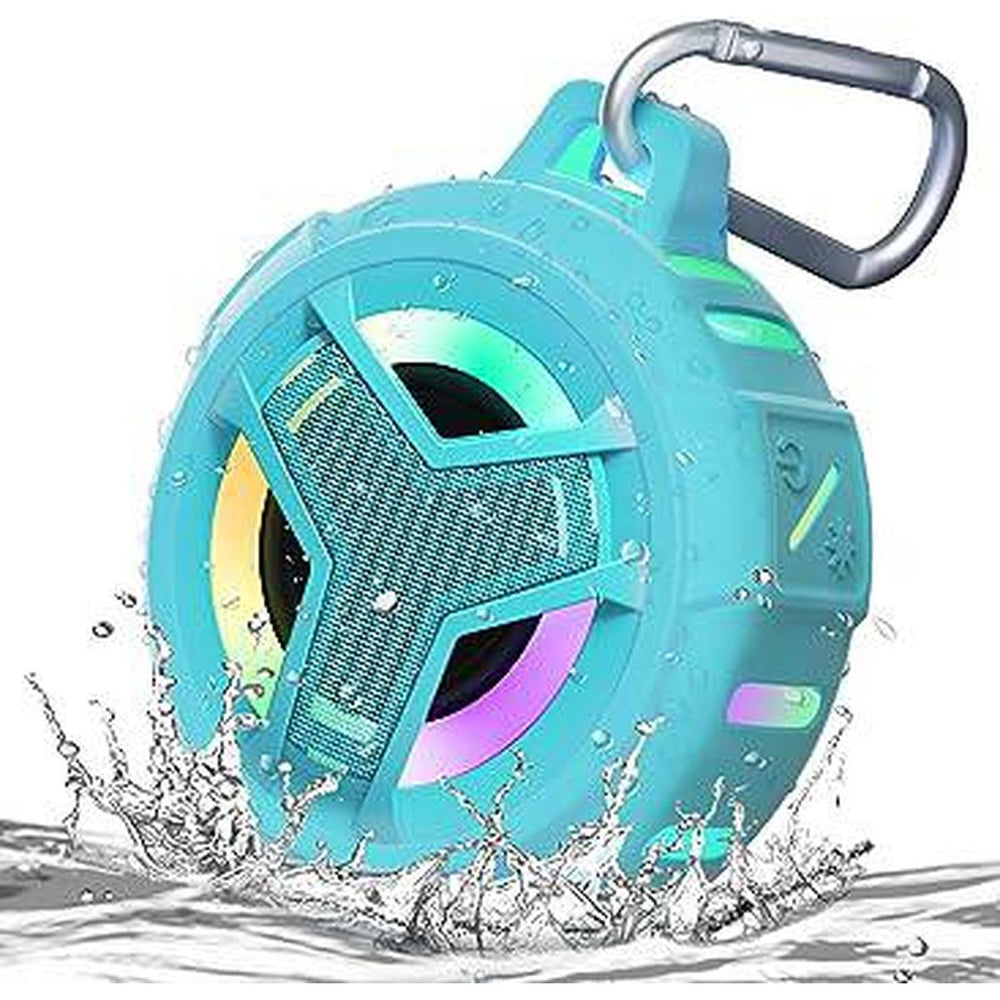 LightWave Shower Speaker - Sky Blue - DOKUTRONIX