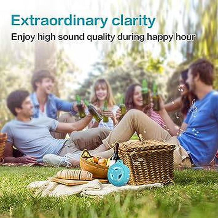 LightWave Shower Speaker - Sky Blue - DOKUTRONIX