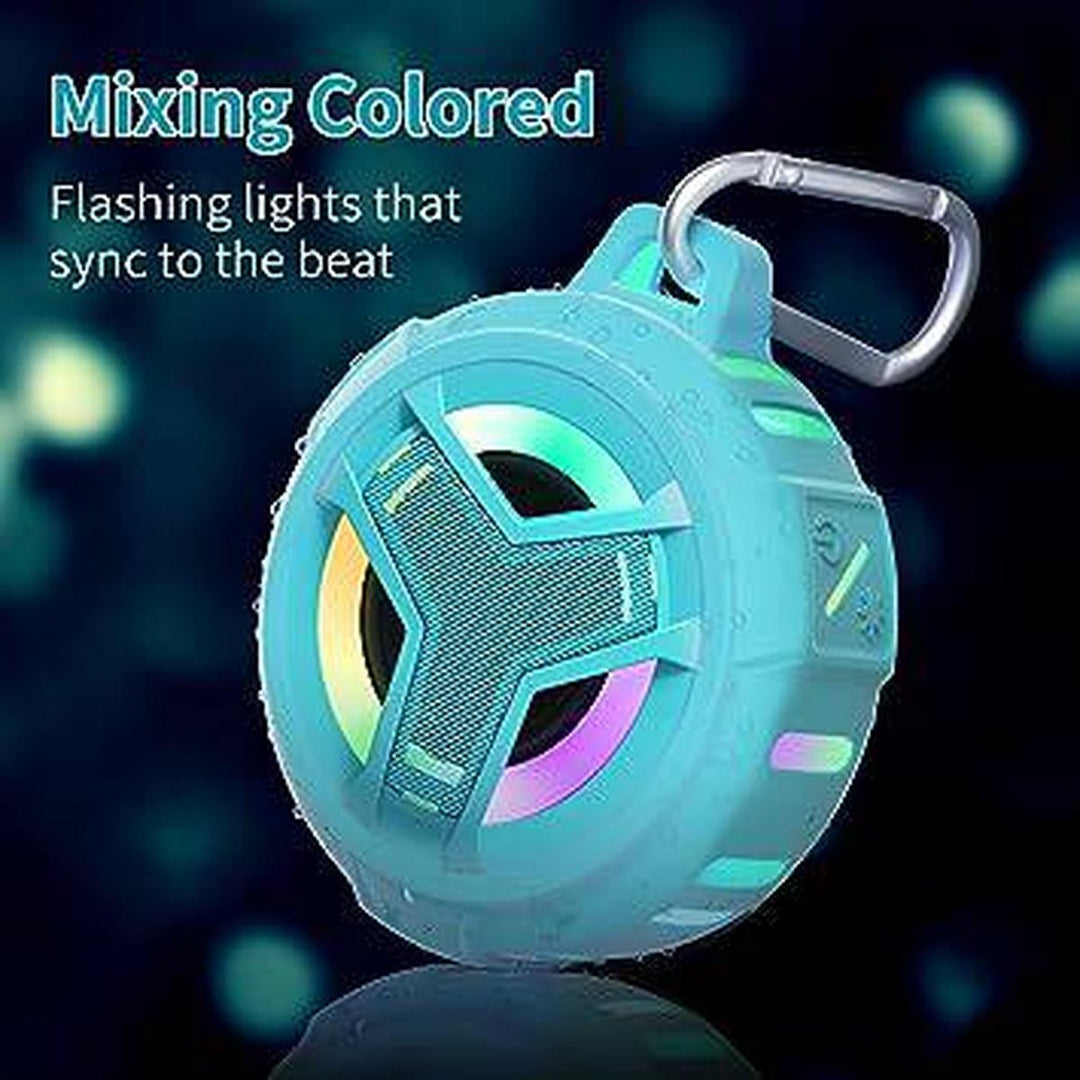 LightWave Shower Speaker - Sky Blue - DOKUTRONIX