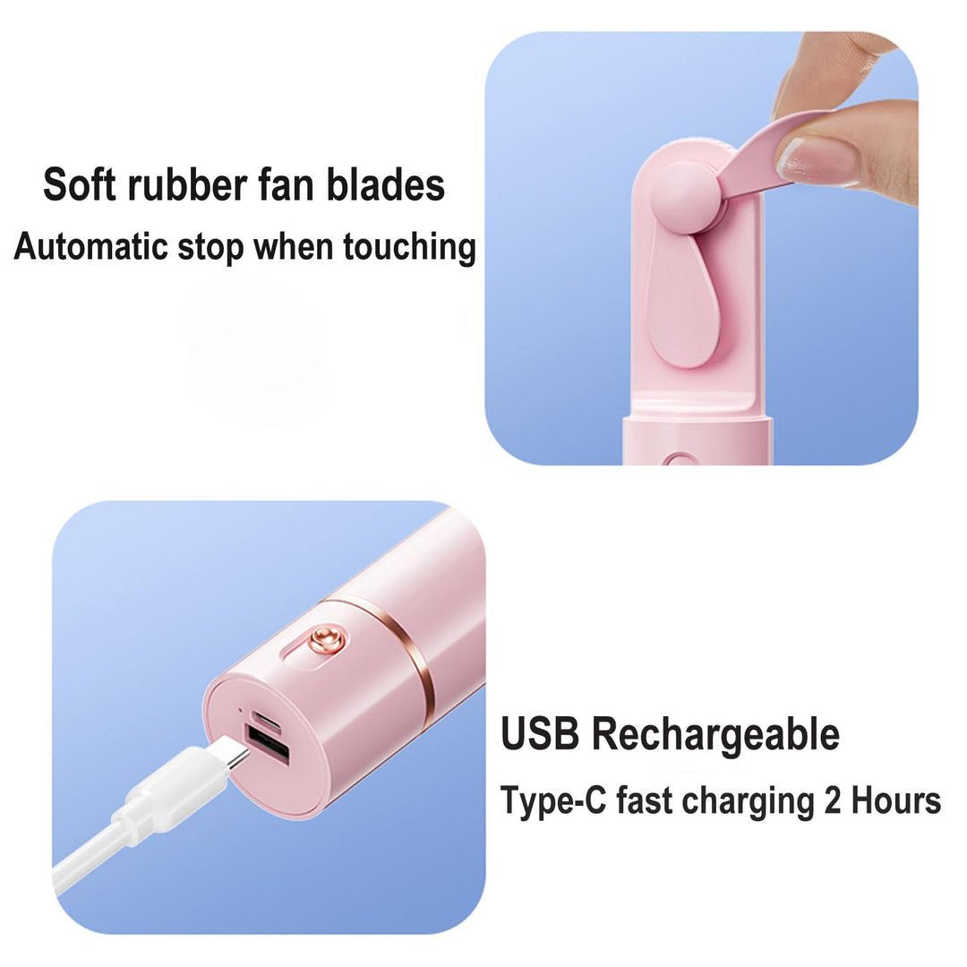 Pocket Breeze USB Fan (Pink) - DOKUTRONIX