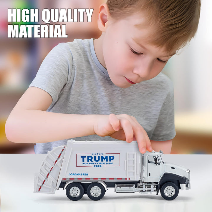 Trump 2024 Garbage Truck Toys - DOKUTRONIX