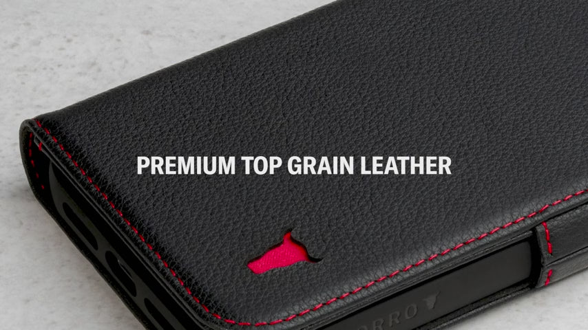 iPhone 14 Luxe Leather Case