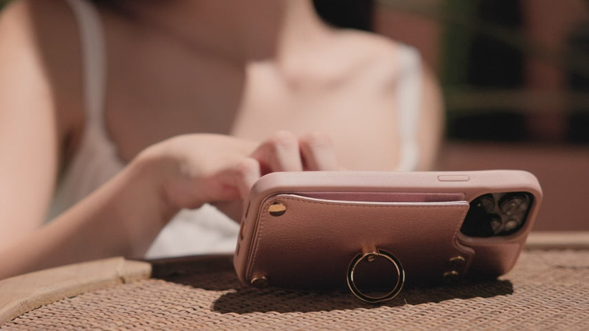 RFID Leather Wallet Case for iPhone 14 Pro