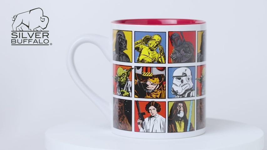 Star Wars Episode IV Character Grid Ceramic Mug