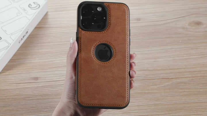 Elegance Slim Vegan Leather iPhone 14 Case