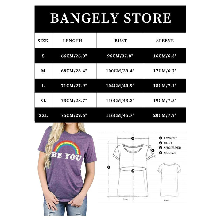 Be You Rainbow Tee - DOKUTRONIX