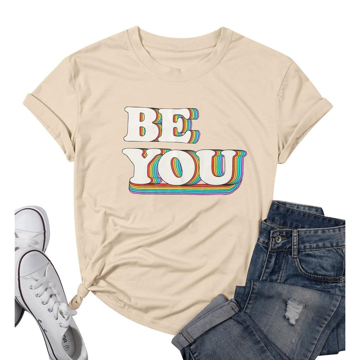 Be You Rainbow Tee - DOKUTRONIX