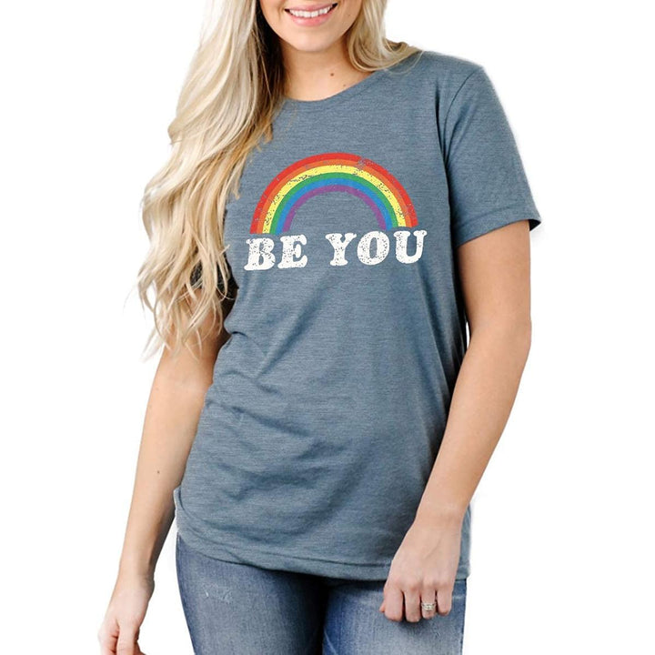 Be You Rainbow Tee - DOKUTRONIX
