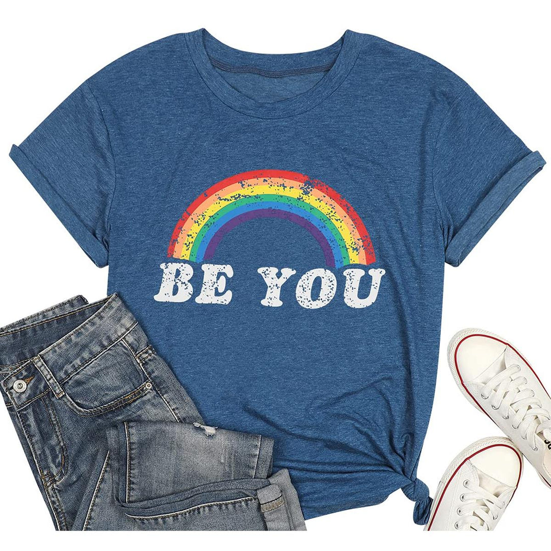 Be You Rainbow Tee - DOKUTRONIX