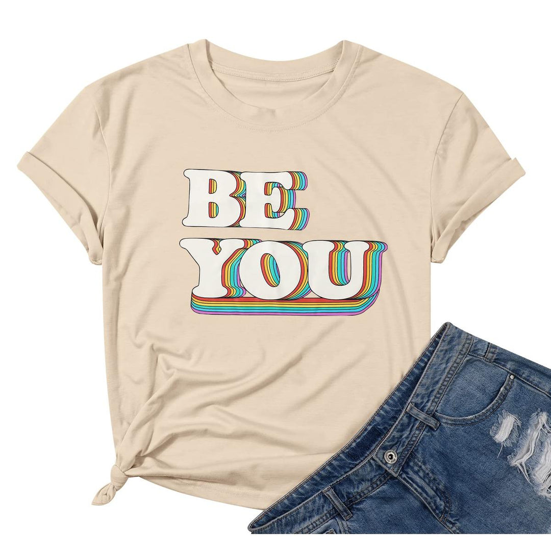 Be You Rainbow Tee - DOKUTRONIX