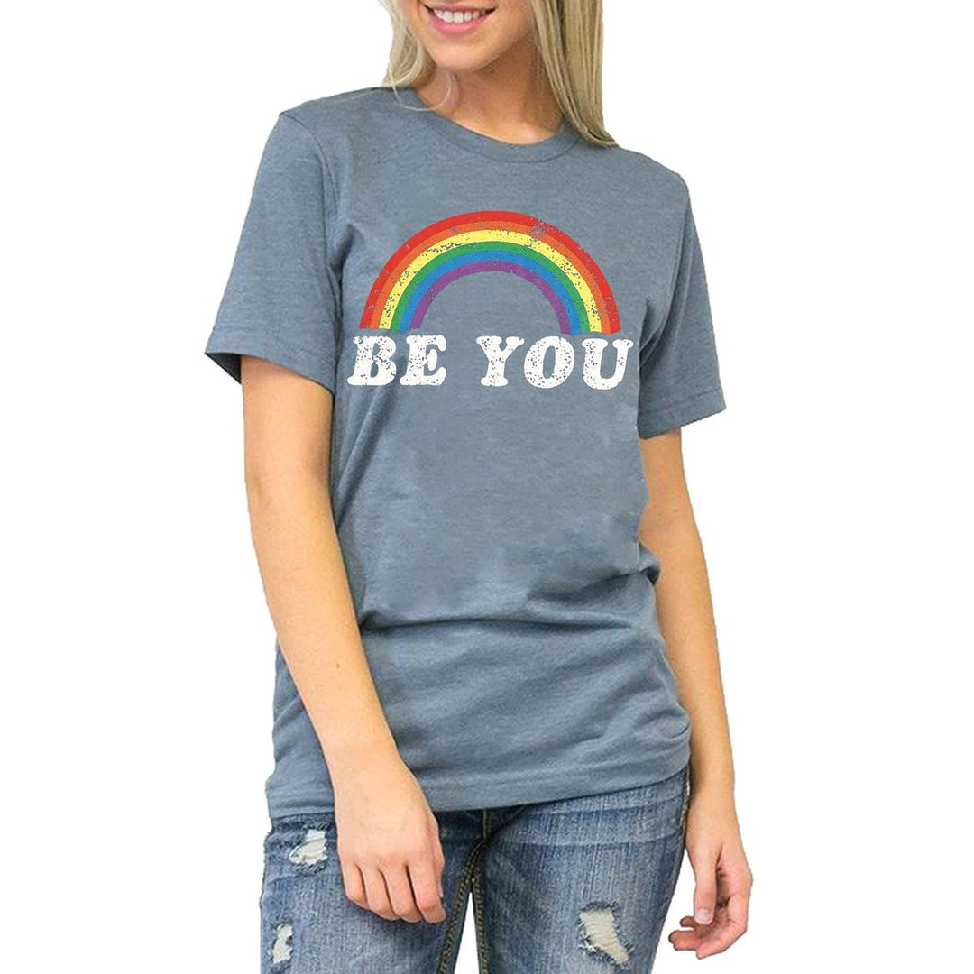 Be You Rainbow Tee - DOKUTRONIX