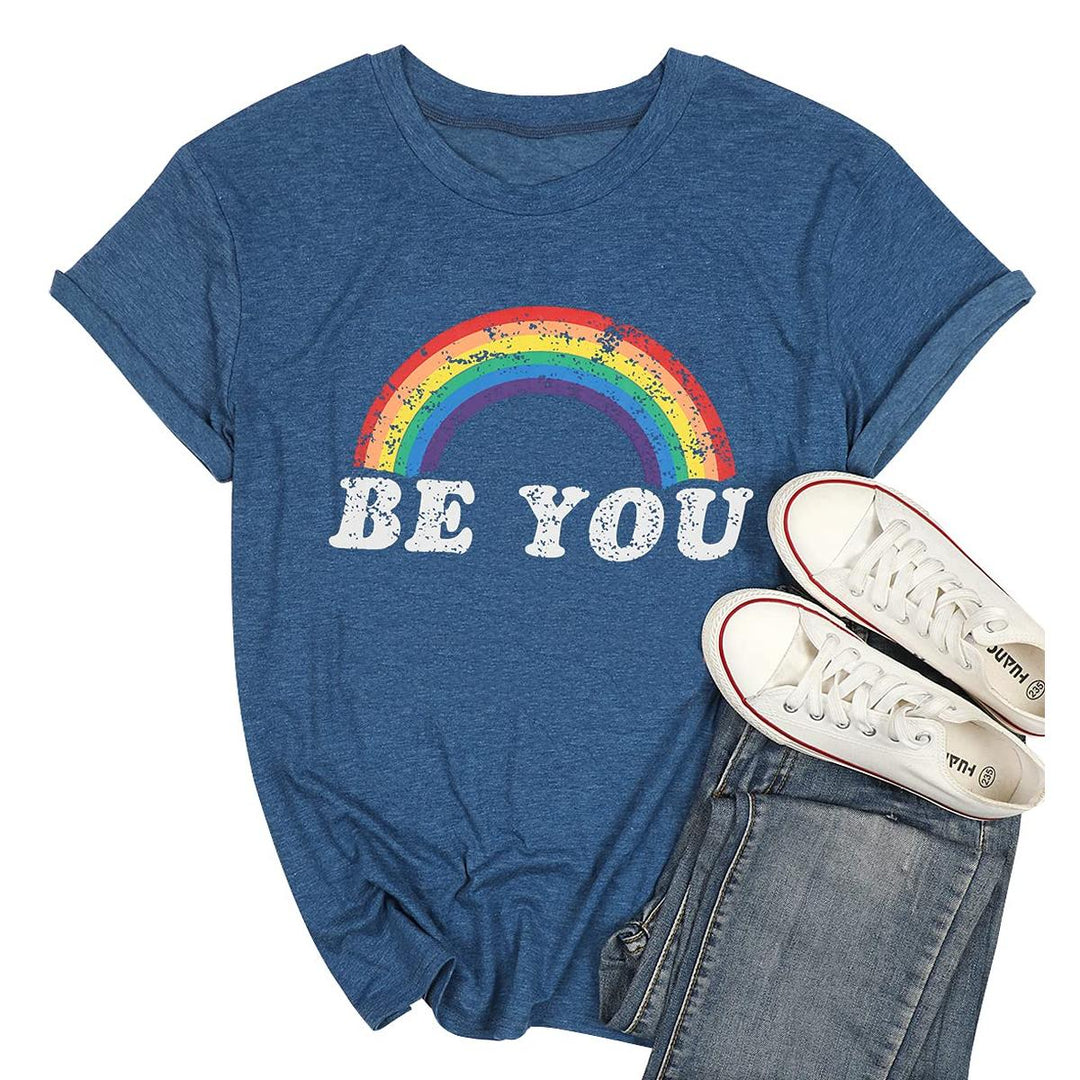 Be You Rainbow Tee - DOKUTRONIX
