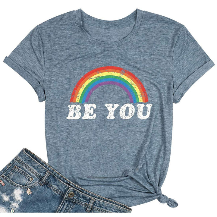 Be You Rainbow Tee - DOKUTRONIX