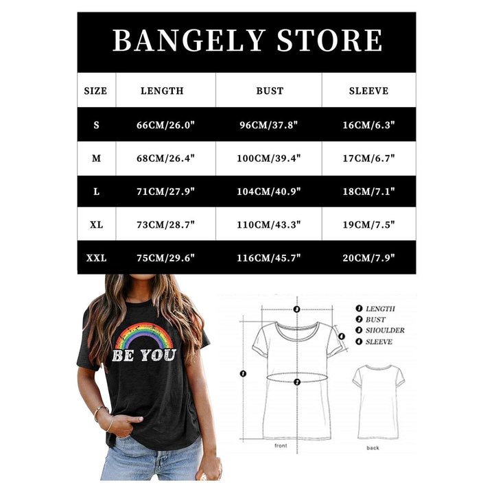 Be You Rainbow Tee - DOKUTRONIX