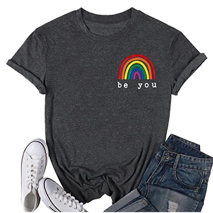 Be You Rainbow Tee - DOKUTRONIX