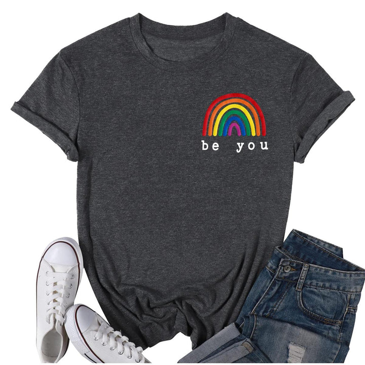 Be You Rainbow Tee - DOKUTRONIX