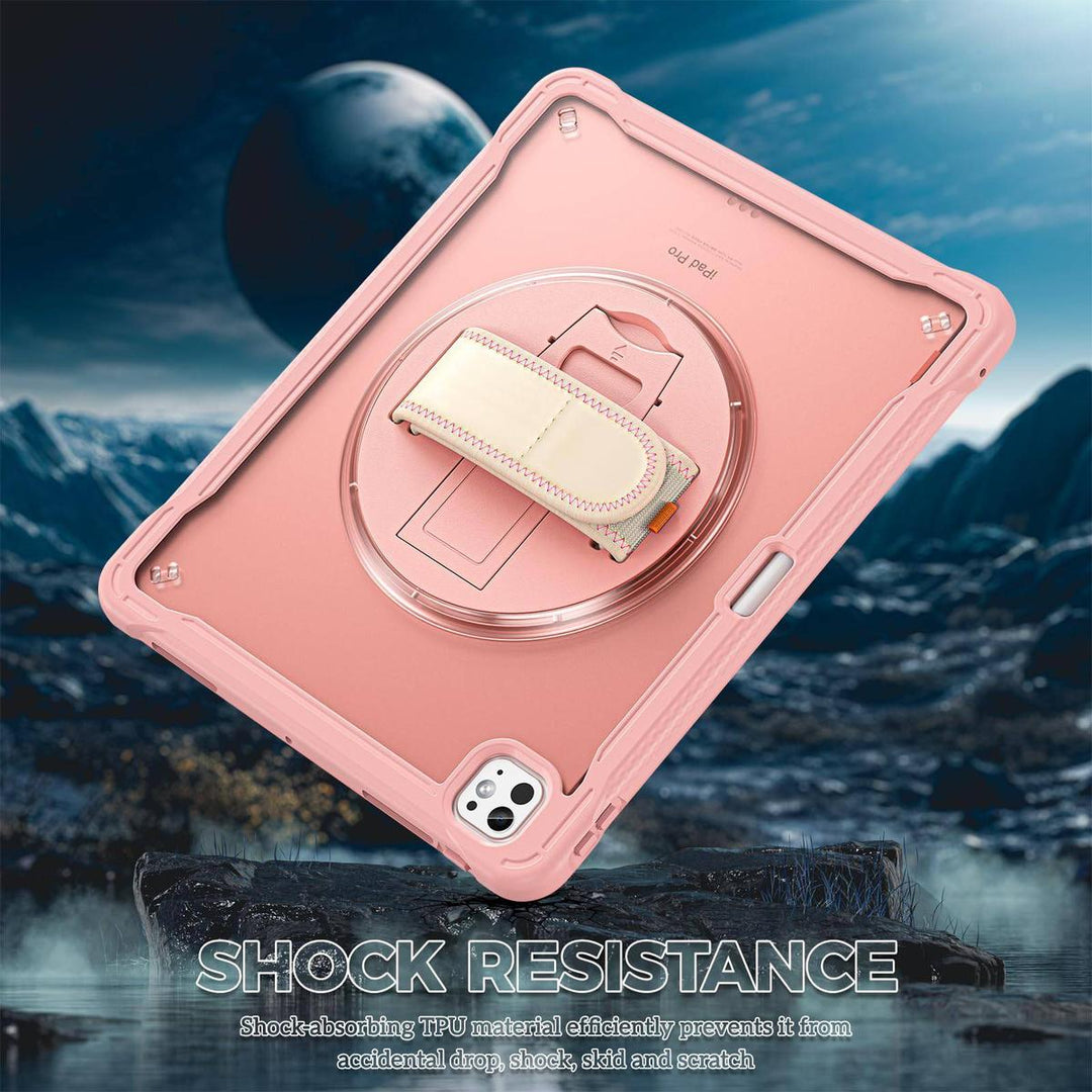 RuggedPro iPad 13 Case - Pink - DOKUTRONIX