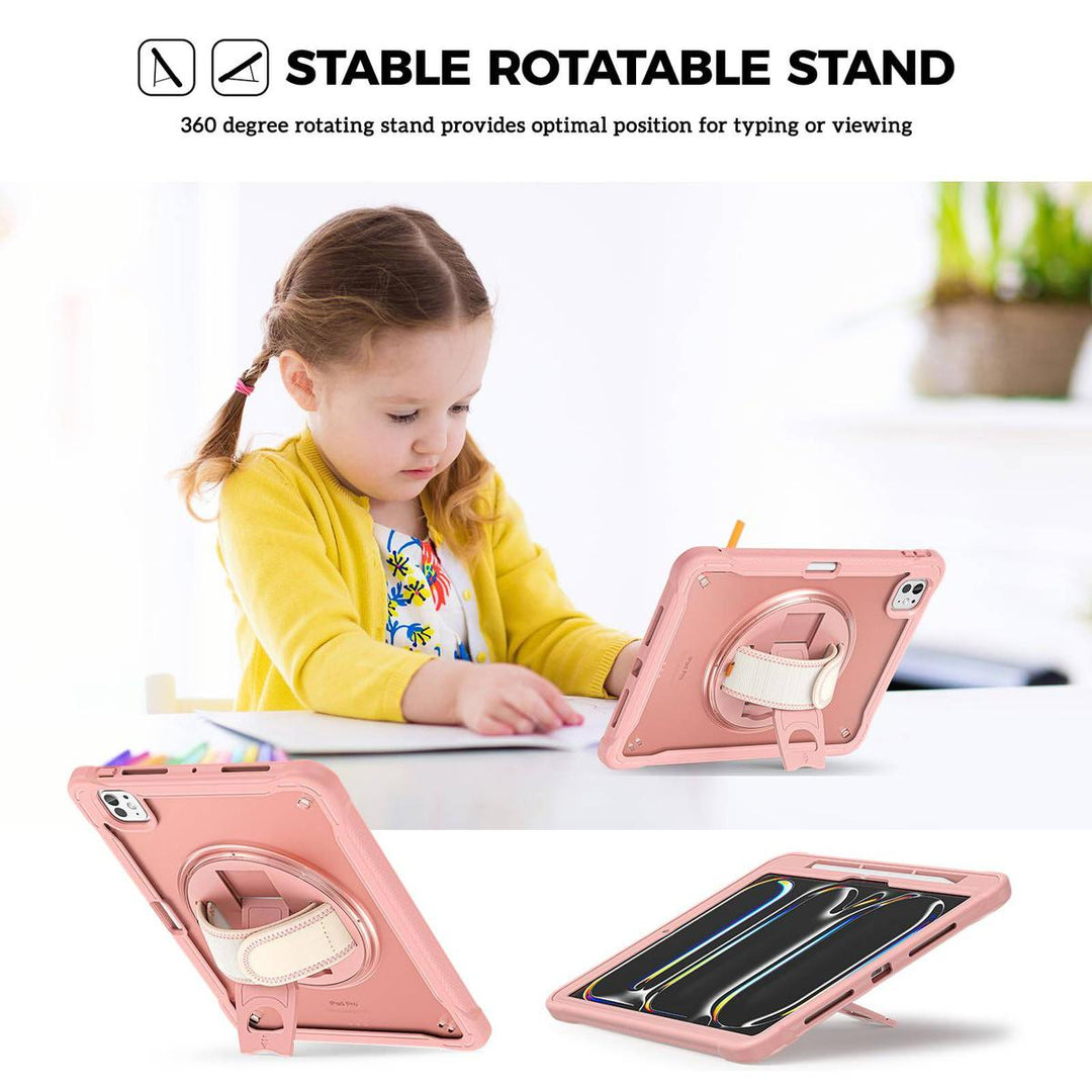 RuggedPro iPad 13 Case - Pink - DOKUTRONIX