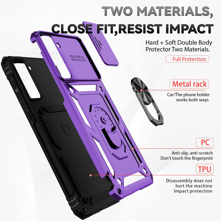 Galaxy Guard: Dual Layer Case & Screen Protector - DOKUTRONIX