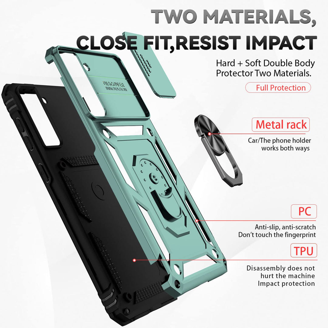Galaxy Guard: Dual Layer Case & Screen Protector - DOKUTRONIX
