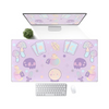Enchanting Purple Witch Desk Mat - XXL Gaming Pad