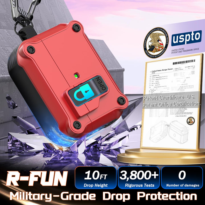 R-Fun AirPods Pro Case - Drop Proof & Dust-proof - DOKUTRONIX