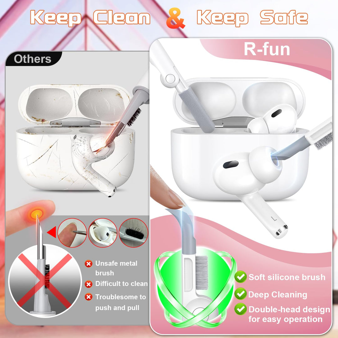 R-Fun AirPods Pro Case - Drop Proof & Dust-proof - DOKUTRONIX