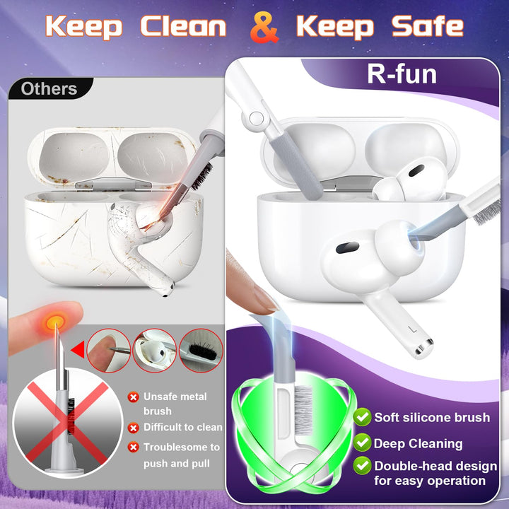 R-Fun AirPods Pro Case - Drop Proof & Dust-proof - DOKUTRONIX