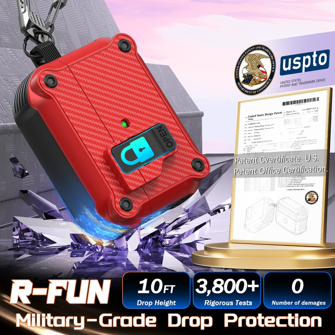 R-Fun AirPods Pro Case - Drop Proof & Dust-proof - DOKUTRONIX