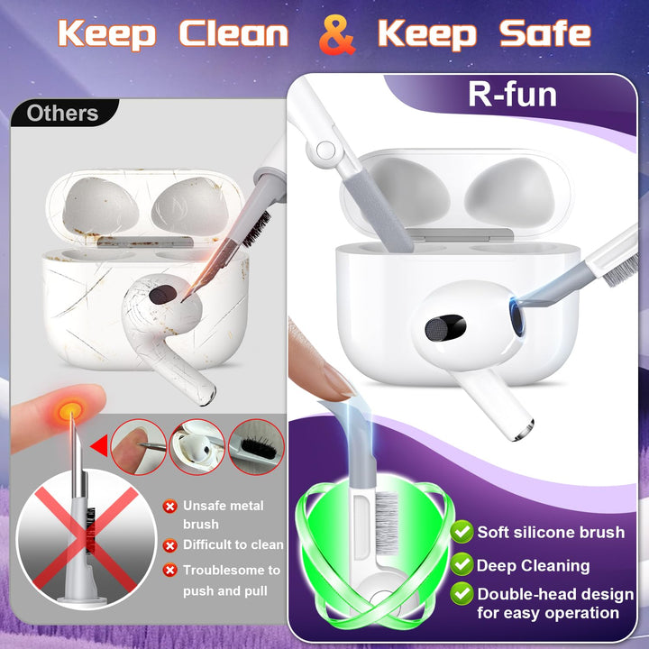 R-Fun AirPods Pro Case - Drop Proof & Dust-proof - DOKUTRONIX