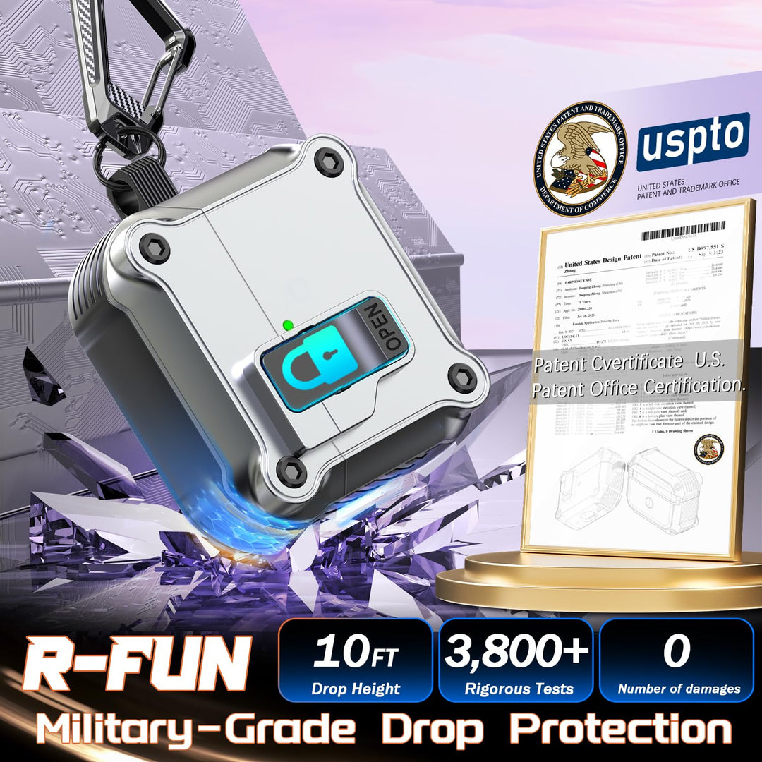 R-Fun AirPods Pro Case - Drop Proof & Dust-proof - DOKUTRONIX