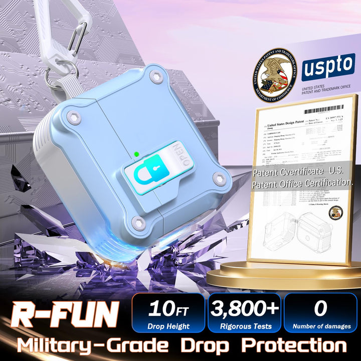 R-Fun AirPods Pro Case - Drop Proof & Dust-proof - DOKUTRONIX