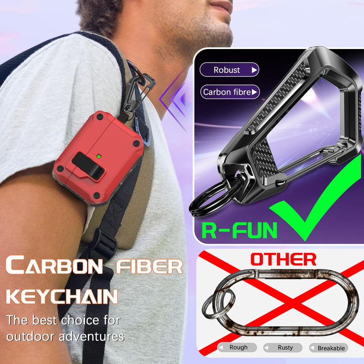 R-Fun AirPods Pro Case - Drop Proof & Dust-proof - DOKUTRONIX