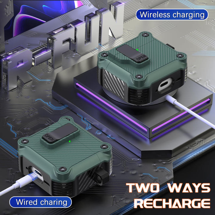 R-Fun AirPods Pro Case - Drop Proof & Dust-proof - DOKUTRONIX