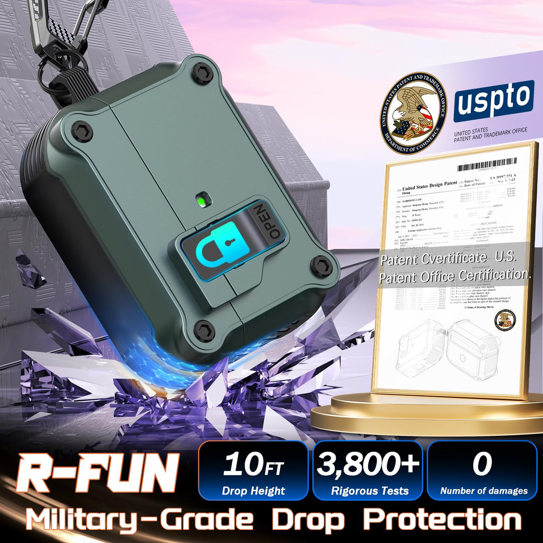 R-Fun AirPods Pro Case - Drop Proof & Dust-proof - DOKUTRONIX