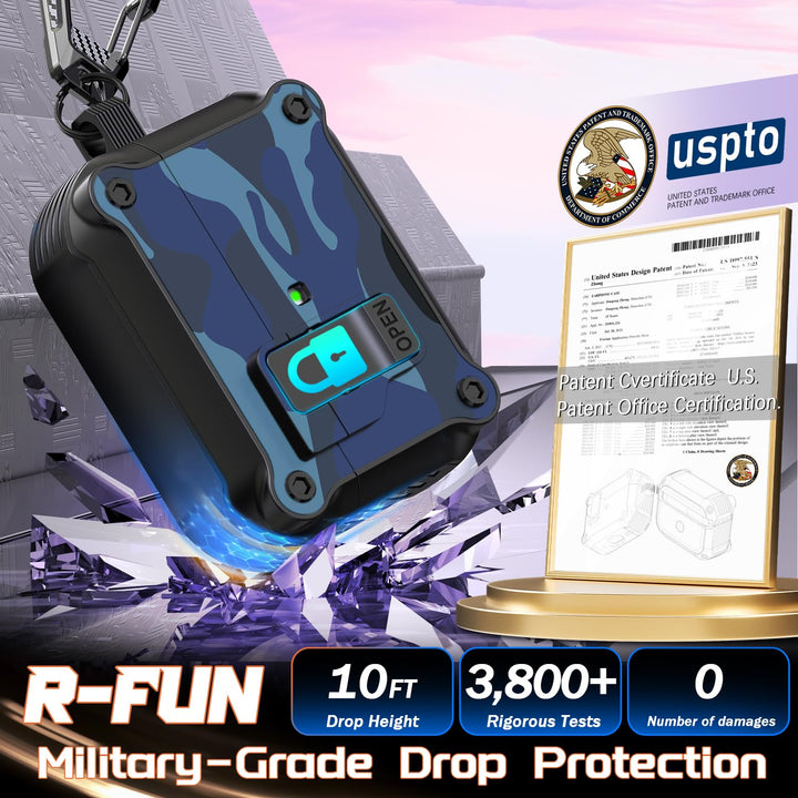 R-Fun AirPods Pro Case - Drop Proof & Dust-proof - DOKUTRONIX