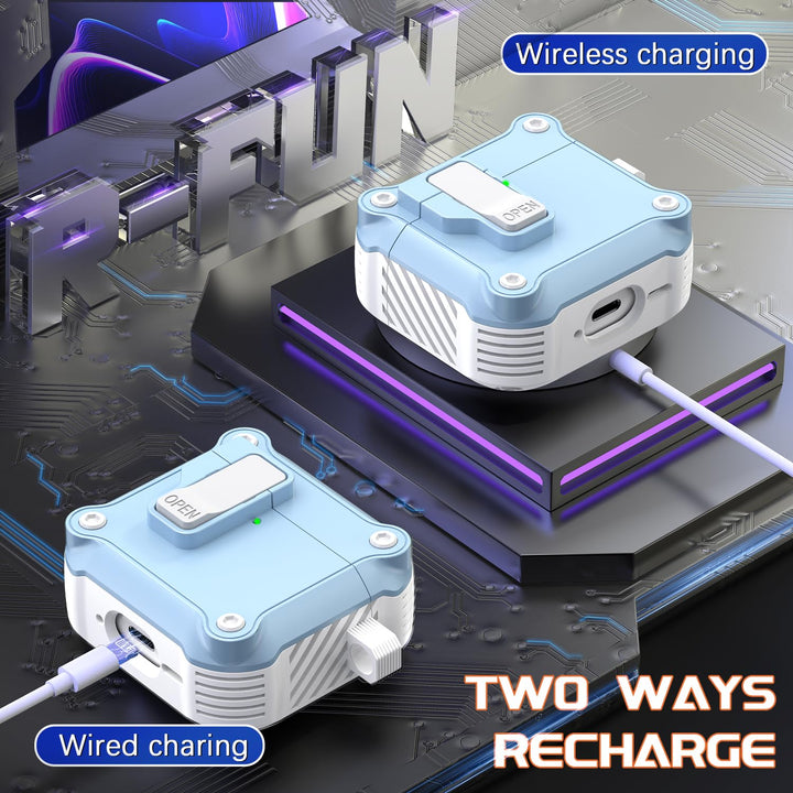 R-Fun AirPods Pro Case - Drop Proof & Dust-proof - DOKUTRONIX