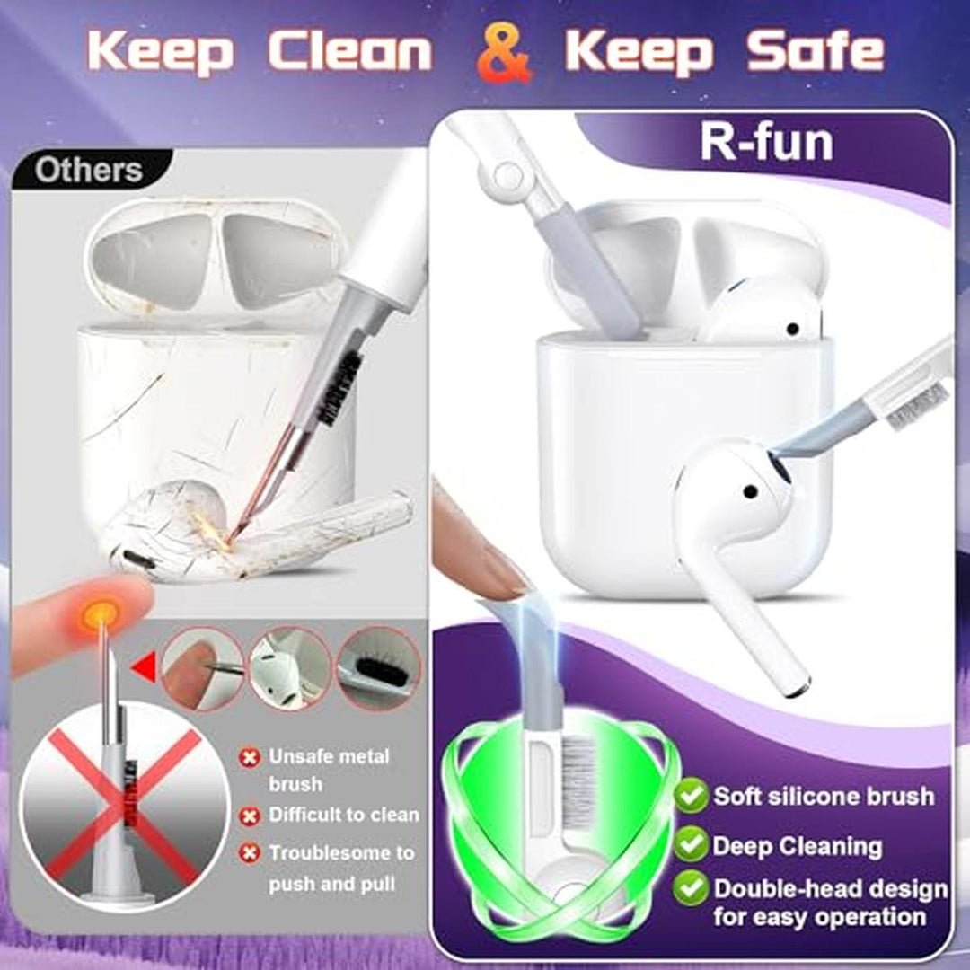 AirGuard Pro: R-fun AirPods Case & Cleaner Kit - DOKUTRONIX