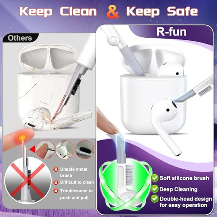AirGuard Pro: R-fun AirPods Case & Cleaner Kit - DOKUTRONIX