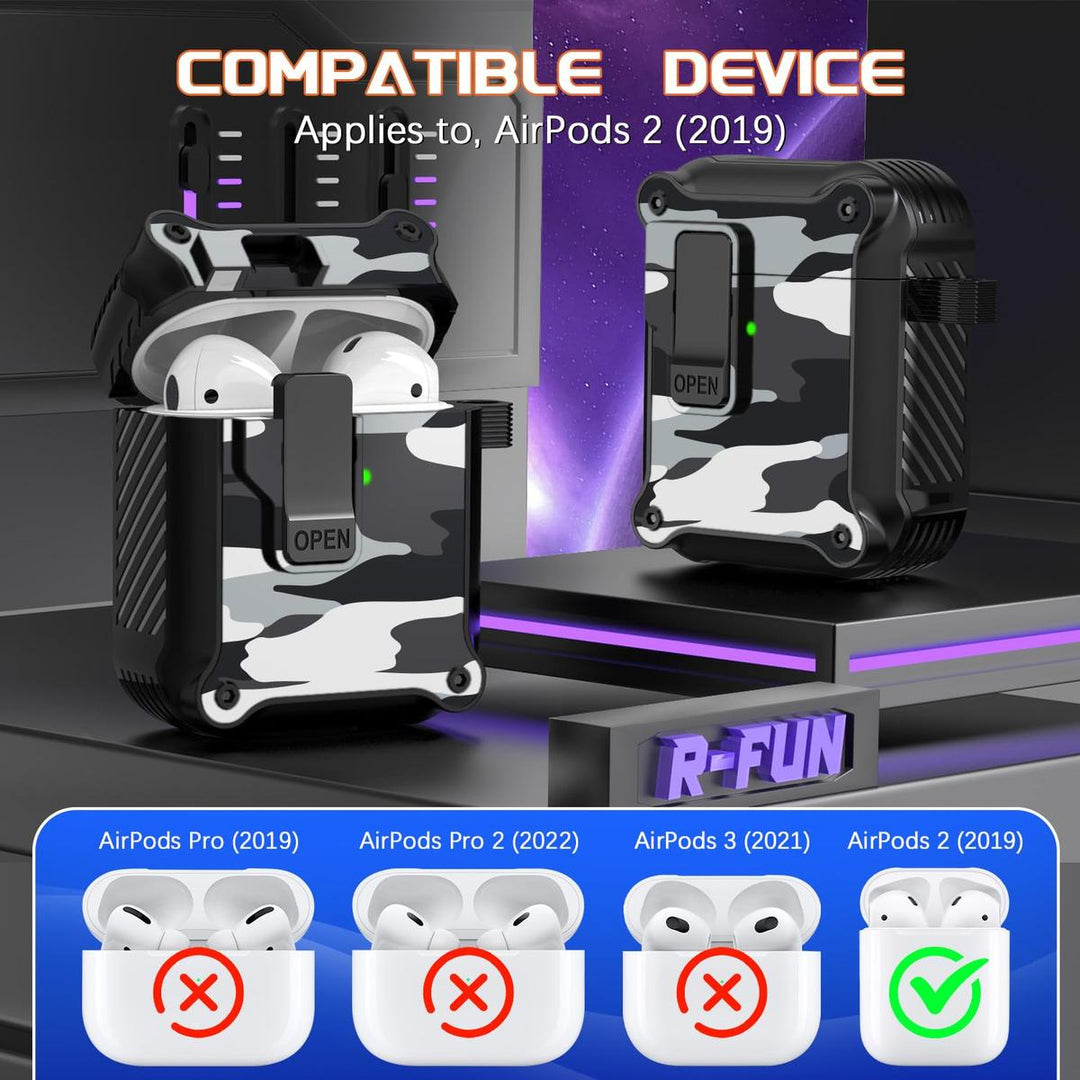 AirGuard Pro: R-fun AirPods Case & Cleaner Kit - DOKUTRONIX