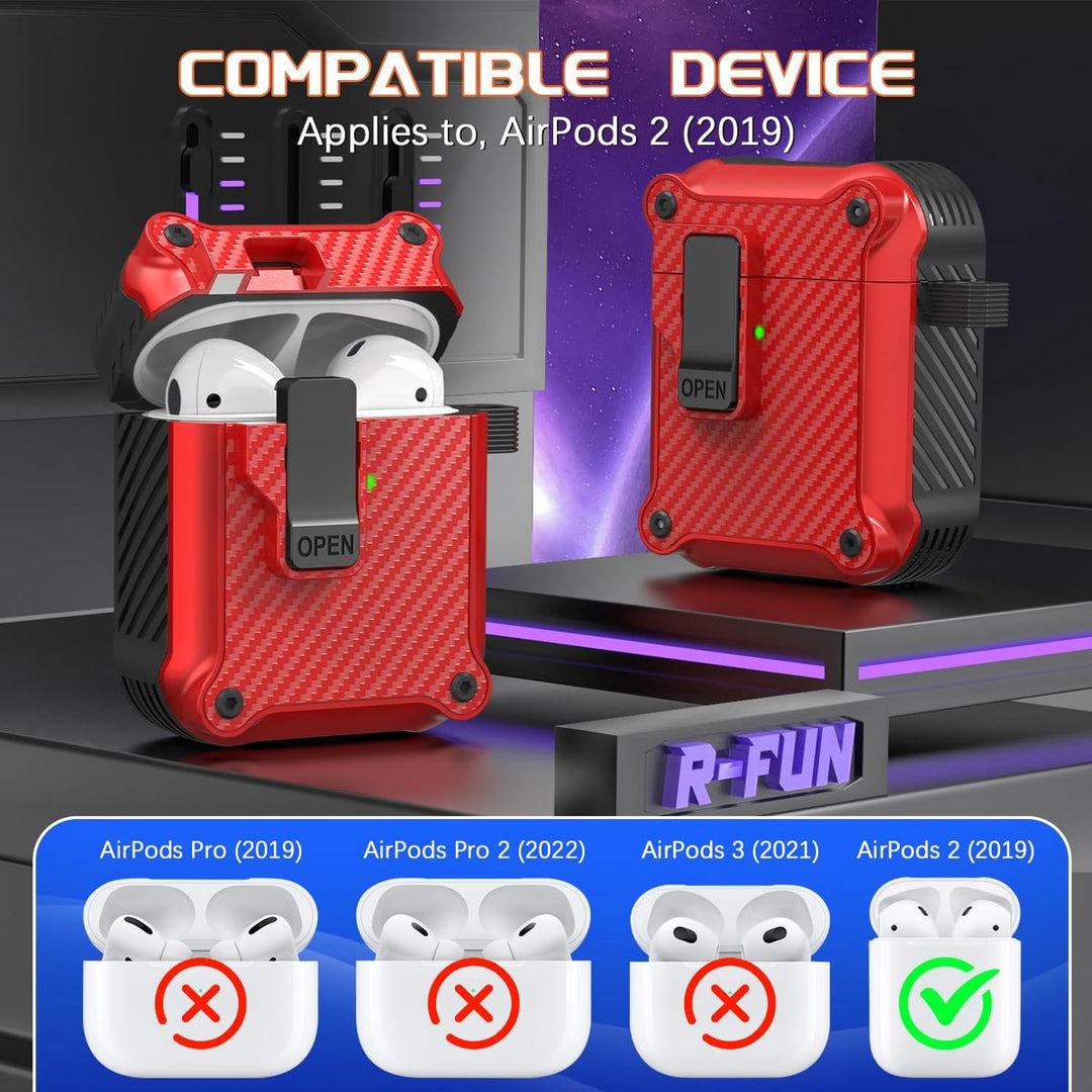 AirGuard Pro: R-fun AirPods Case & Cleaner Kit - DOKUTRONIX