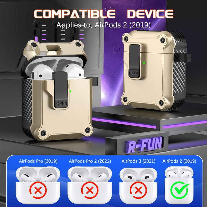 AirGuard Pro: R-fun AirPods Case & Cleaner Kit - DOKUTRONIX