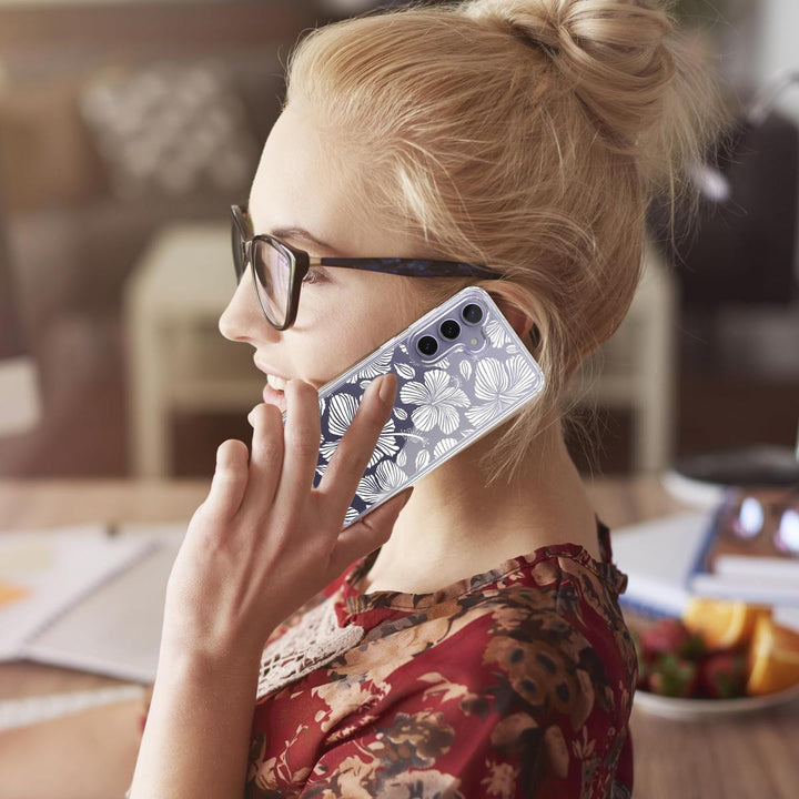 FloralShield for Galaxy S24 Plus - DOKUTRONIX