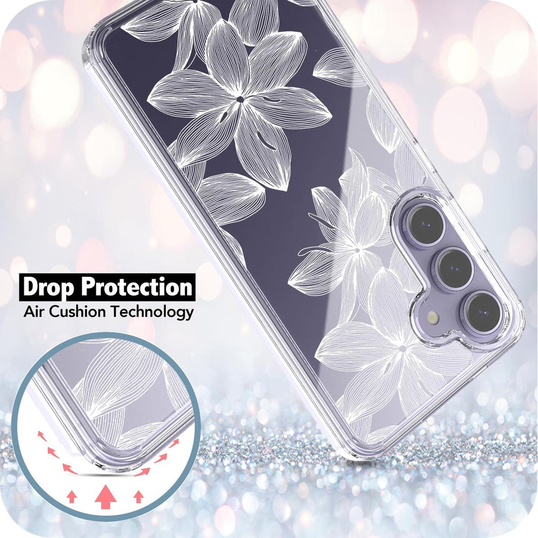 FloralShield for Galaxy S24 Plus - DOKUTRONIX