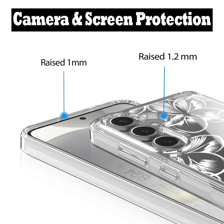 FloralShield for Galaxy S24 Plus - DOKUTRONIX